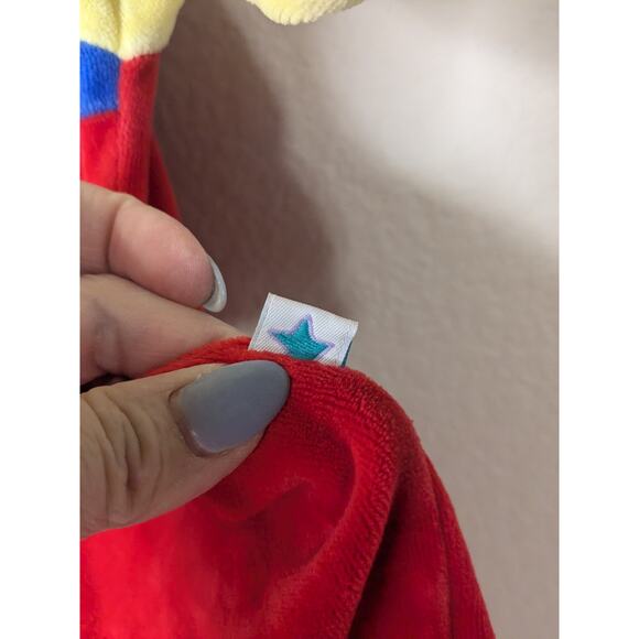 VINTAGE LITTLE ME Baby Boys Velour Bodysuit One Piece Jumpsuit Size 9 Months - Picture 2 of 6